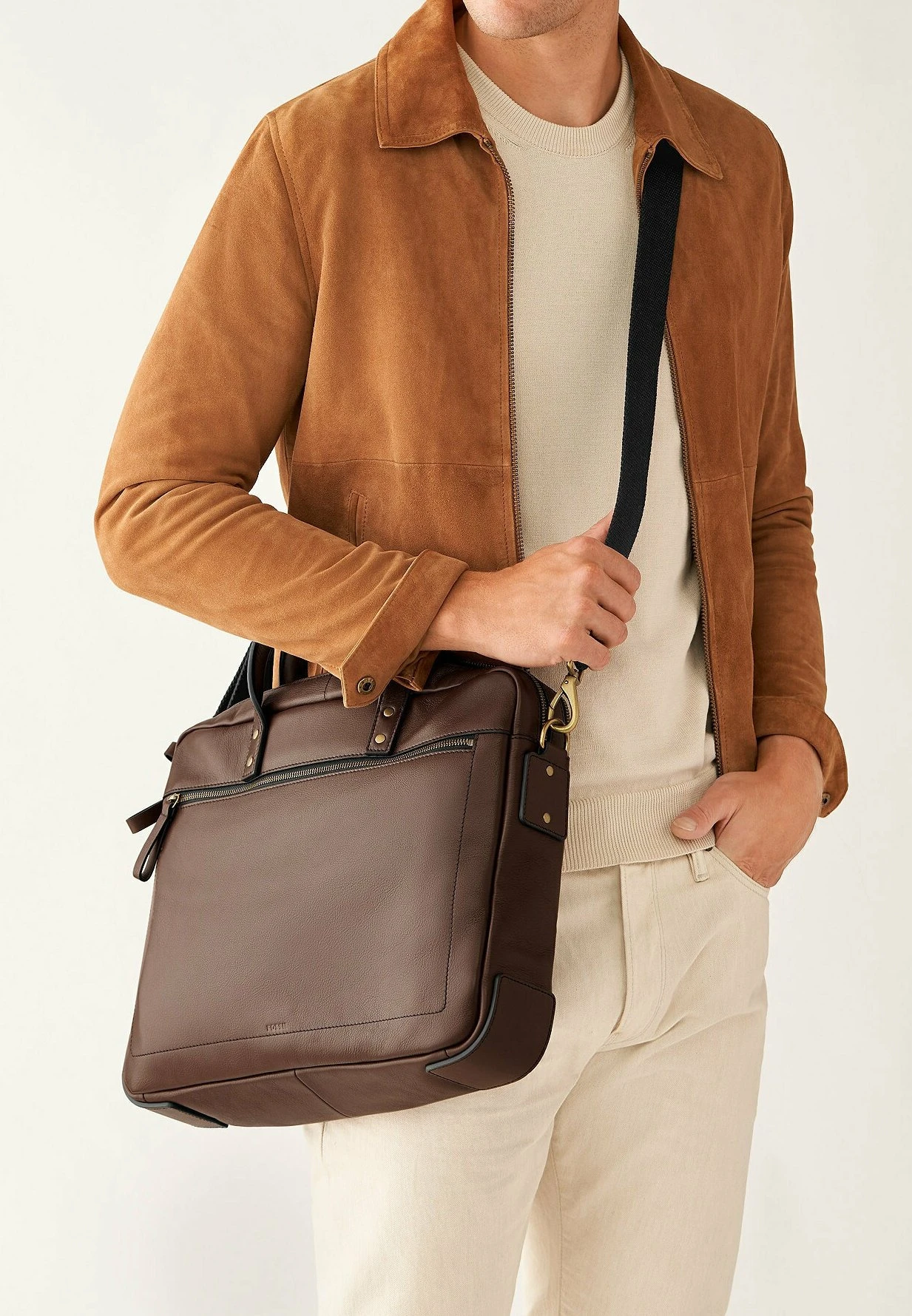 Fossil Haskell - Aktetas - Dark Brown 1 Fossil Haskell - Aktetas - Dark Brown