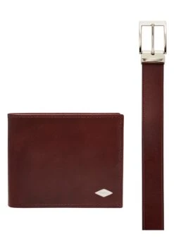 Fossil Set - Portemonnee - Brown