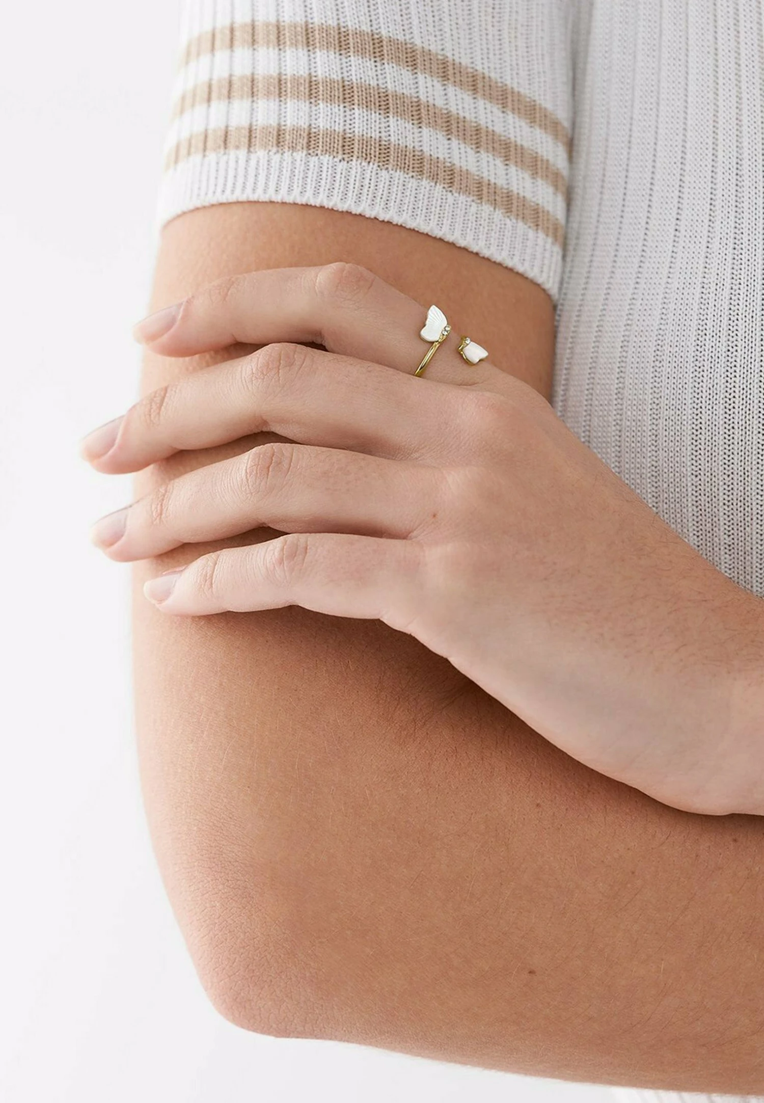 Fossil Ring - Guld 2 Fossil Ring - Guld - Afbeelding 2