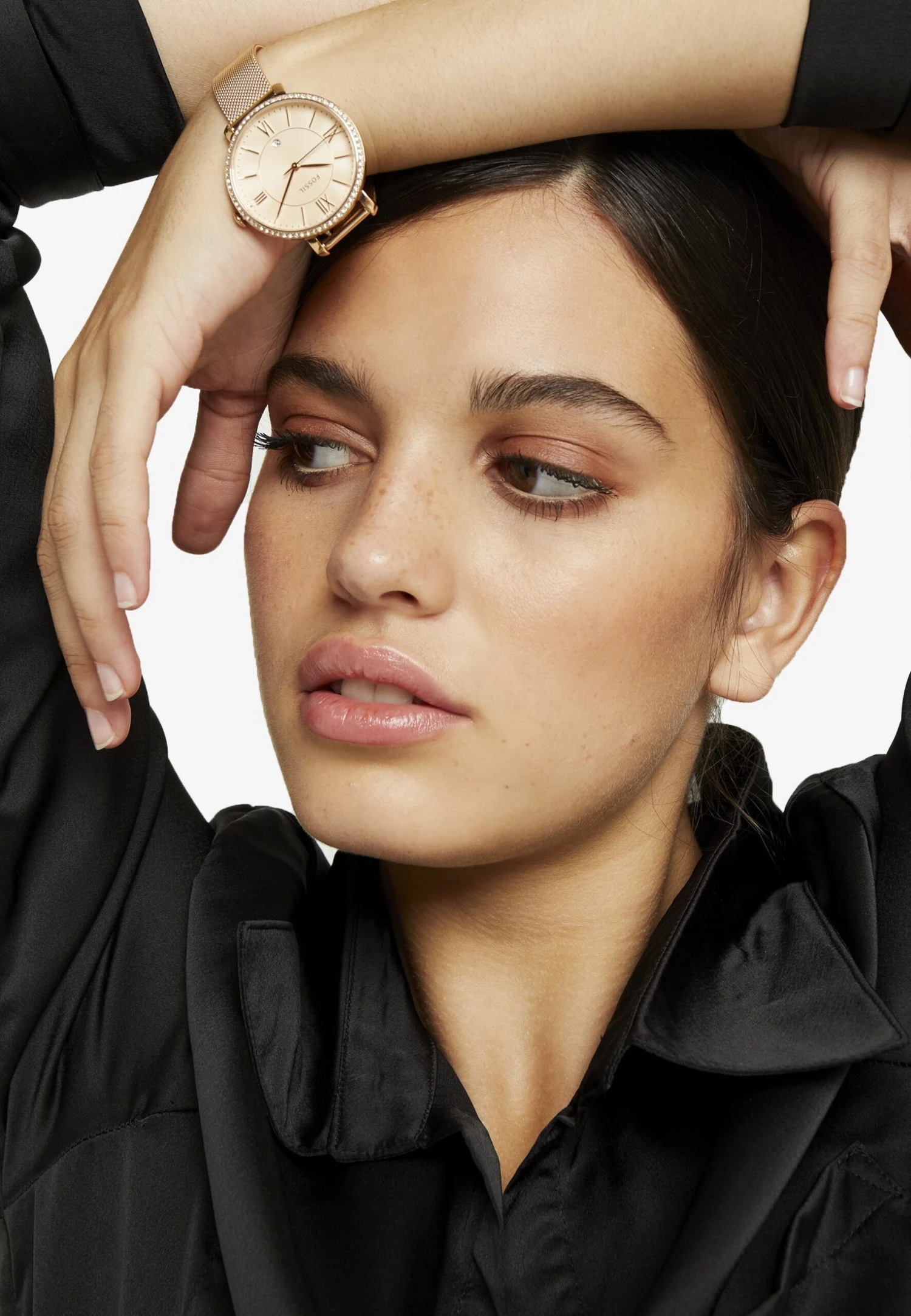 Fossil Jacqueline - Horloge - Rose Gold-Coloured 1 Fossil Jacqueline - Horloge - Rose Gold-Coloured