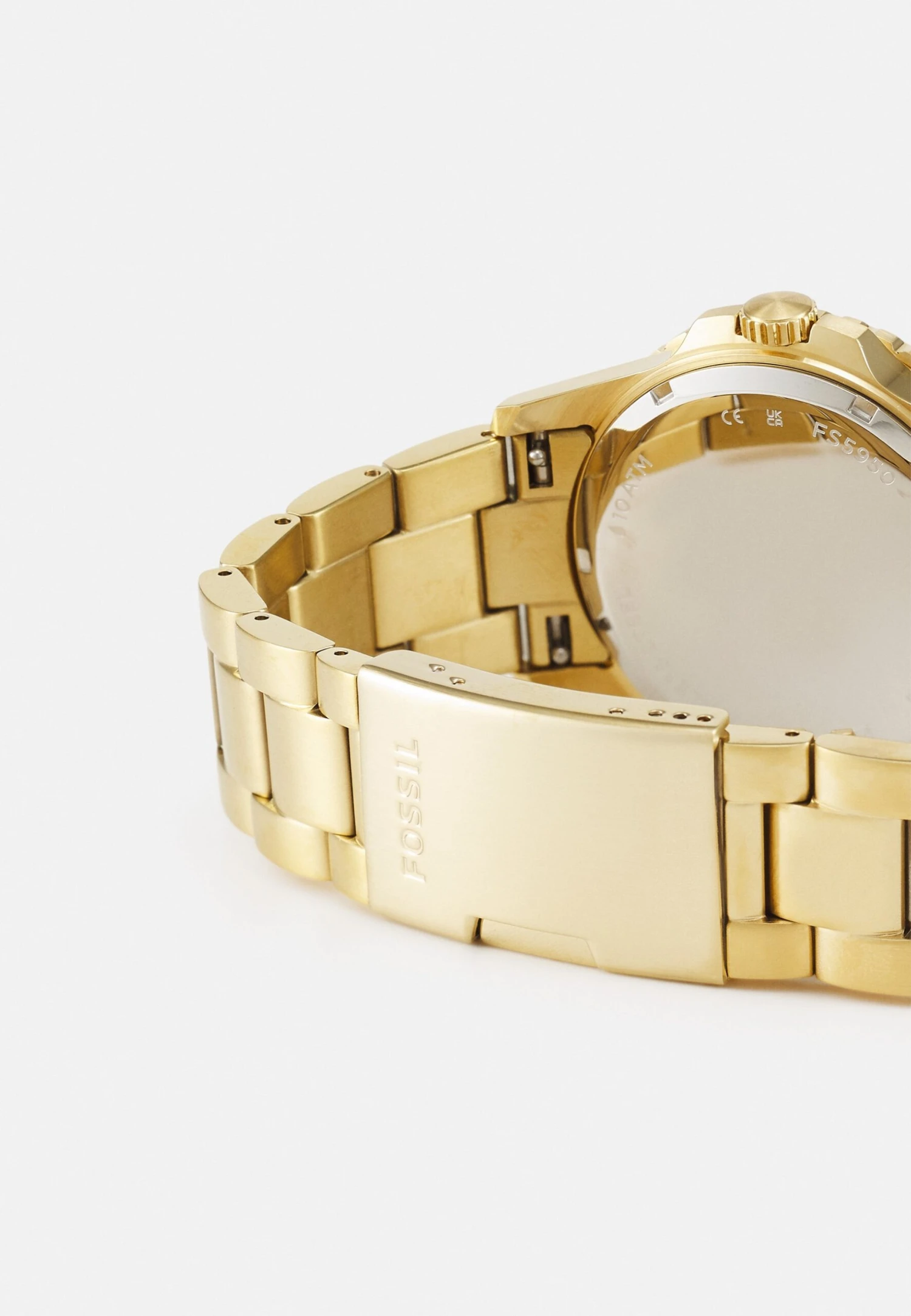 Fossil Horloge - Yellow Gold-Coloured/Green 2 Fossil Horloge - Yellow Gold-Coloured/Green - Afbeelding 2