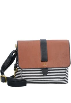 Fossil Kinley- Schoudertas - Black Stripe -Clothing hand 25eb7451fdb54913813f6b21b4783c47