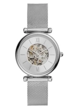 Fossil Carlie - Horloge - Silver-Coloured