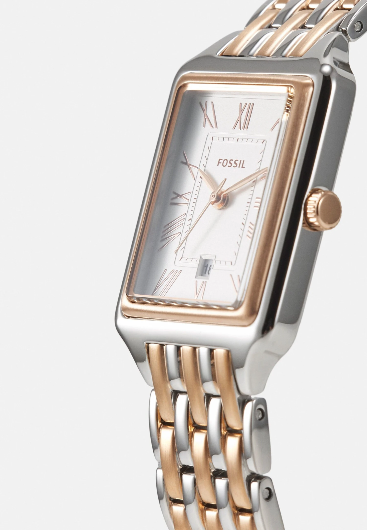 Fossil Raquel - Horloge - Silver Coloured 4 Fossil Raquel - Horloge - Silver Coloured - Afbeelding 4