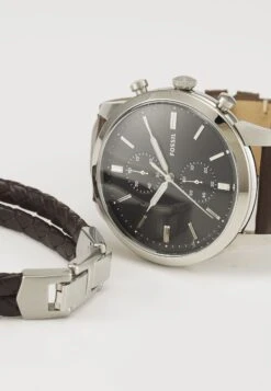 Fossil Townsman - Chronograaf - Pro Planet Brown -Clothing hand 420ec083d5d04d599c7ff37e3a1b07a5