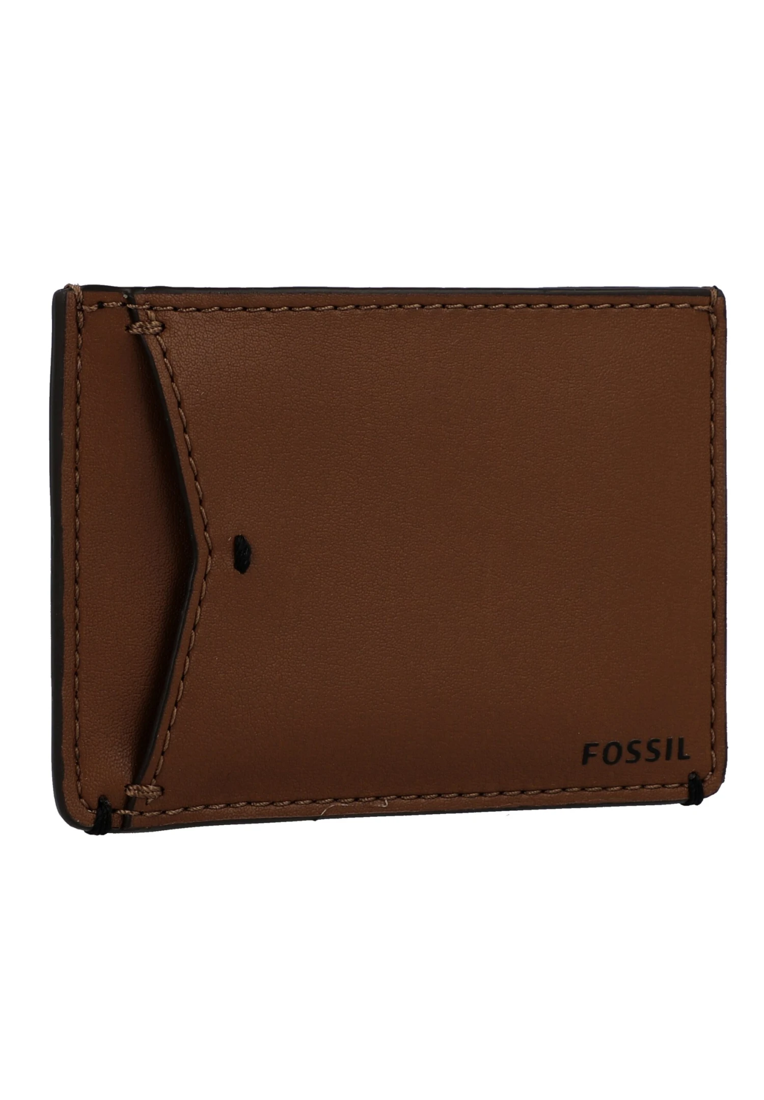 Fossil Visitekaarthouder - Medium Brown 2 Fossil Visitekaarthouder - Medium Brown - Afbeelding 2