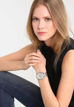 Fossil Riley - Horloge - Silver-Coloured