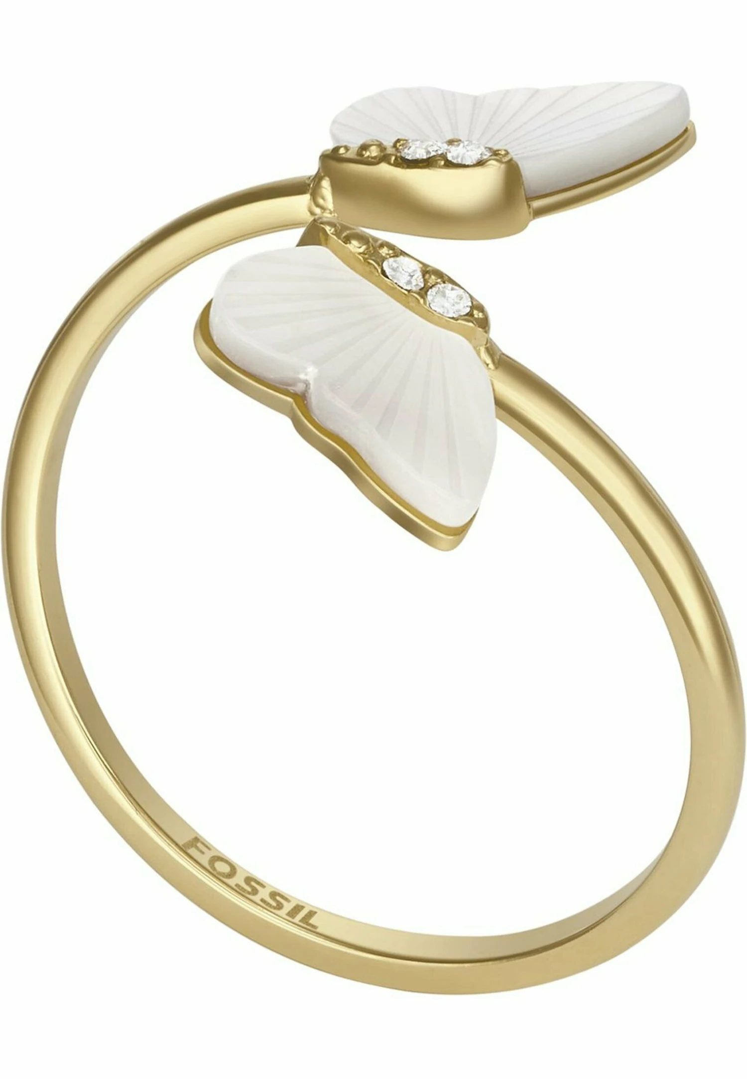 Fossil Ring - Guld 4 Fossil Ring - Guld - Afbeelding 4