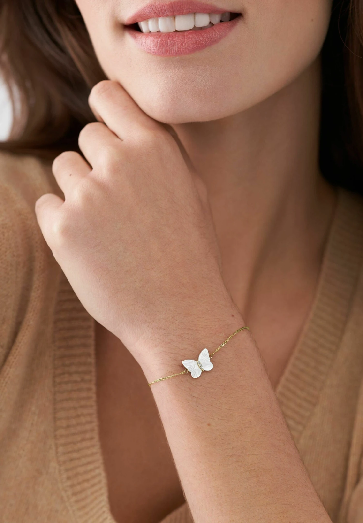 Fossil Armband - Gold 2 Fossil Armband - Gold - Afbeelding 2