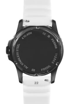 Fossil Horloge - Weiß -Clothing hand 65c0e73004784652b51ae58279dd74e0