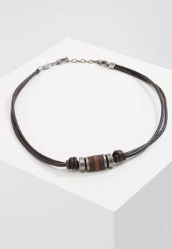 Fossil Ketting - Dunkelbraun