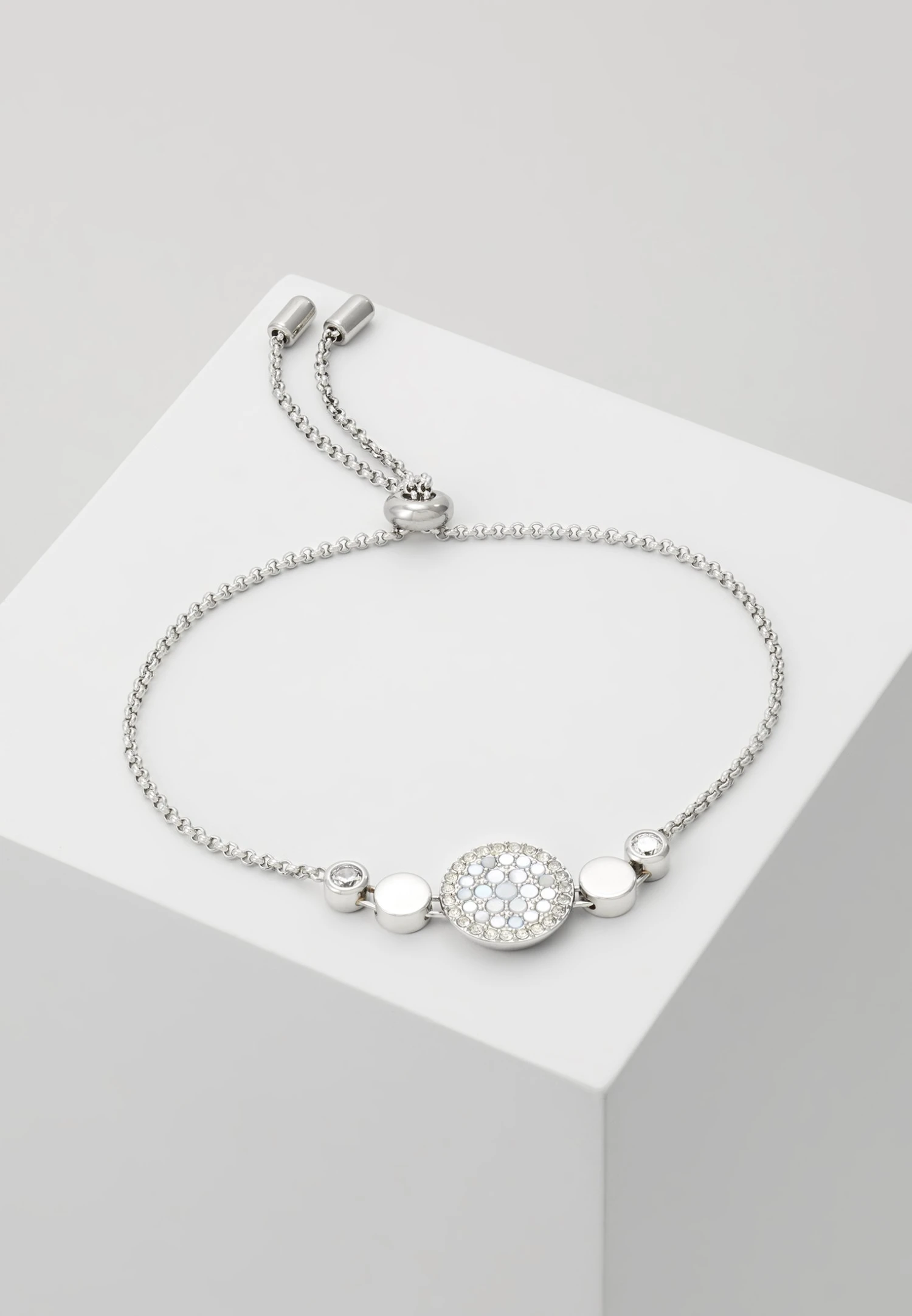 Fossil Vintage Glitz - Armband - Silver-Coloured 1 Fossil Vintage Glitz - Armband - Silver-Coloured