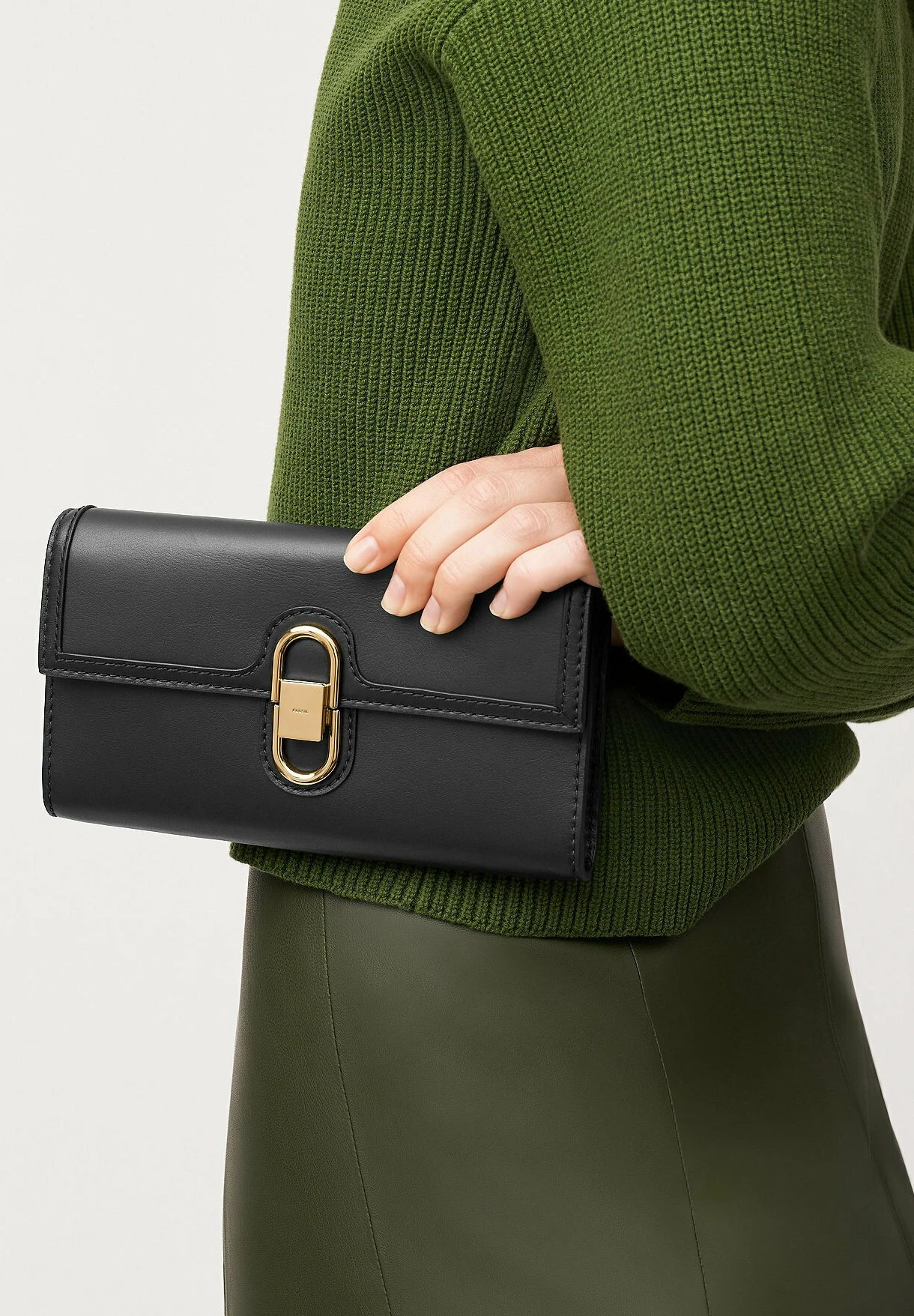 Fossil Clutch - Black 4 Fossil Clutch - Black - Afbeelding 4