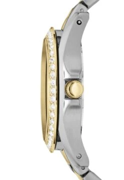Fossil Riley - Horloge - Silver-Coloured/Gold-Coloured -Clothing hand adec353fa72547b79e52ce8b40bb416f