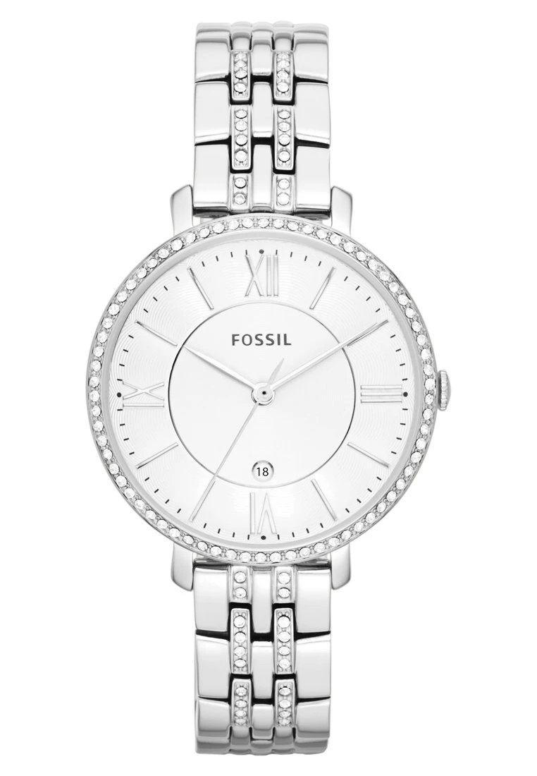Fossil Jacqueline - Horloge - Silver-Coloured 2 Fossil Jacqueline - Horloge - Silver-Coloured - Afbeelding 2