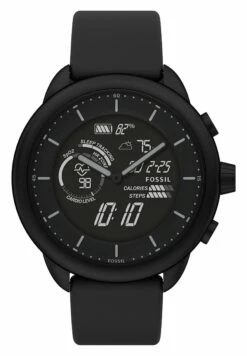 Fossil Unisex Connected Wellness Edition Gen 6 Hybrid - Smartwatch - Black