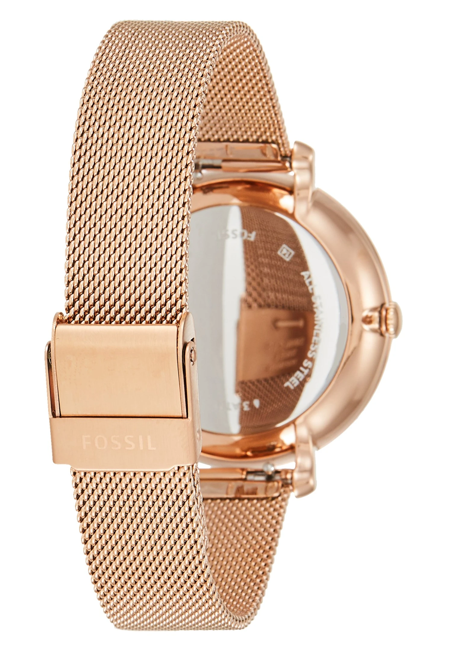 Fossil Jacqueline - Horloge - Rose Gold-Coloured 3 Fossil Jacqueline - Horloge - Rose Gold-Coloured - Afbeelding 3