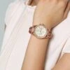 Fossil Riley - Horloge - Rosegold-Coloured/Light Brown