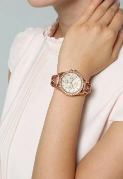 Fossil Riley - Horloge - Rosegold-Coloured/Light Brown