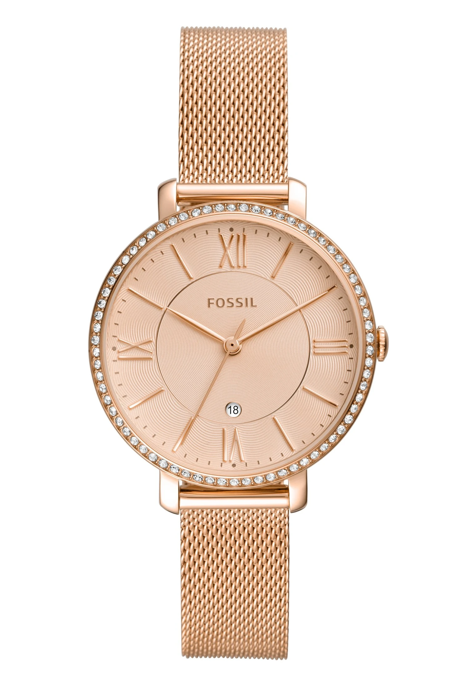 Fossil Jacqueline - Horloge - Rose Gold-Coloured 2 Fossil Jacqueline - Horloge - Rose Gold-Coloured - Afbeelding 2