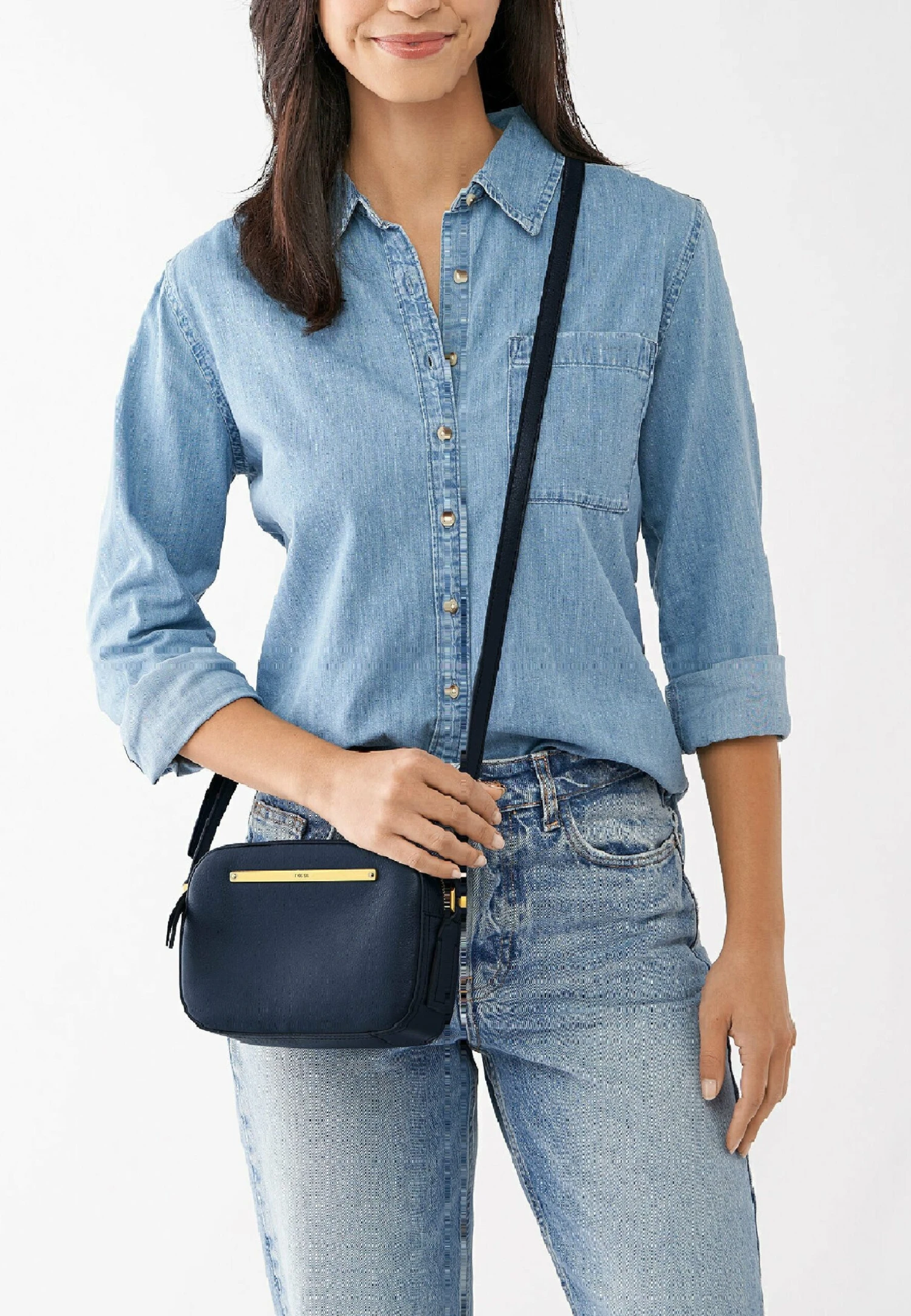 Fossil Liza - Cameratas - Blue 1 Fossil Liza - Cameratas - Blue