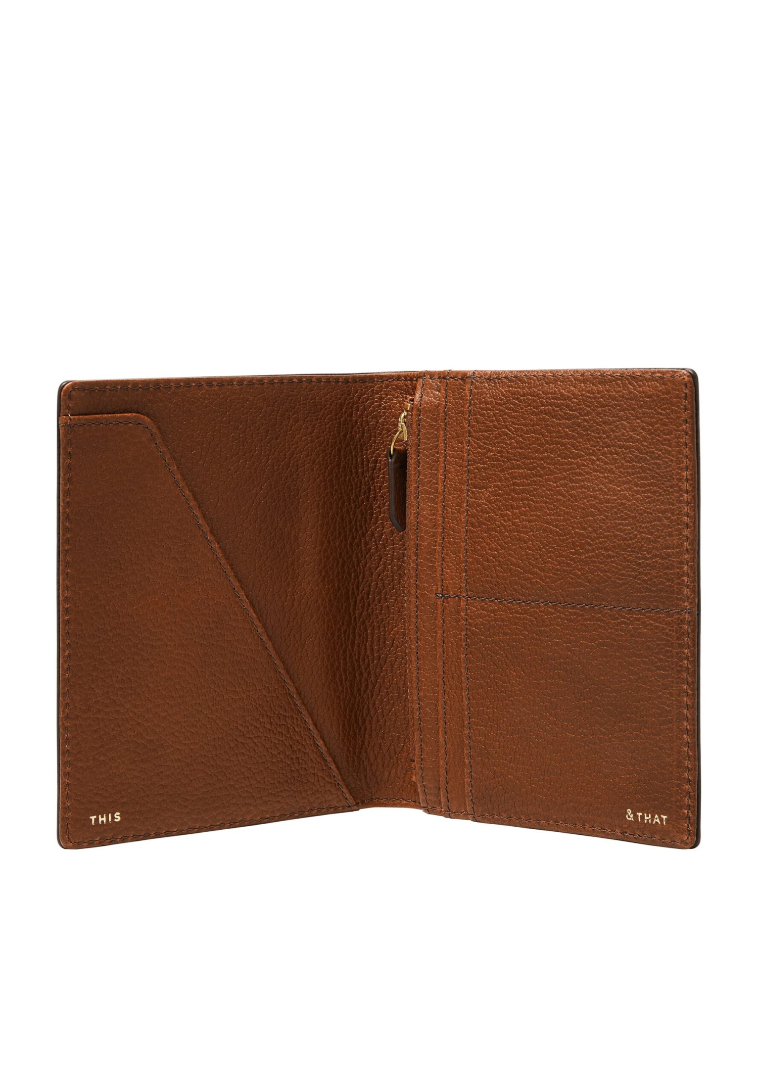 Fossil Paspoorthouder - Brown 2 Fossil Paspoorthouder - Brown - Afbeelding 2