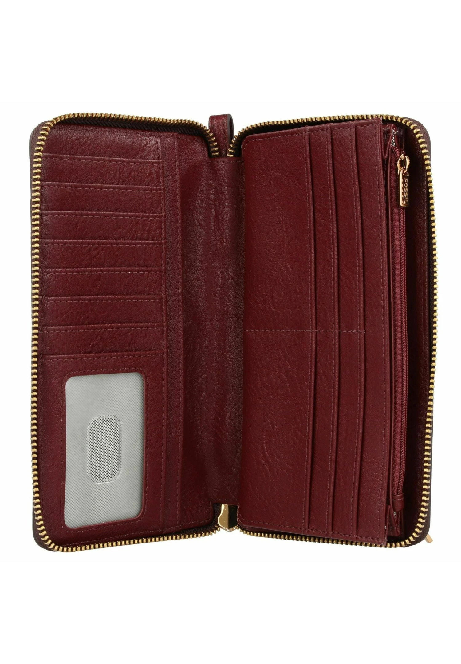 Fossil Liza - Portemonnee - Red Mahogany Lizard Stripe 3 Fossil Liza - Portemonnee - Red Mahogany Lizard Stripe - Afbeelding 3