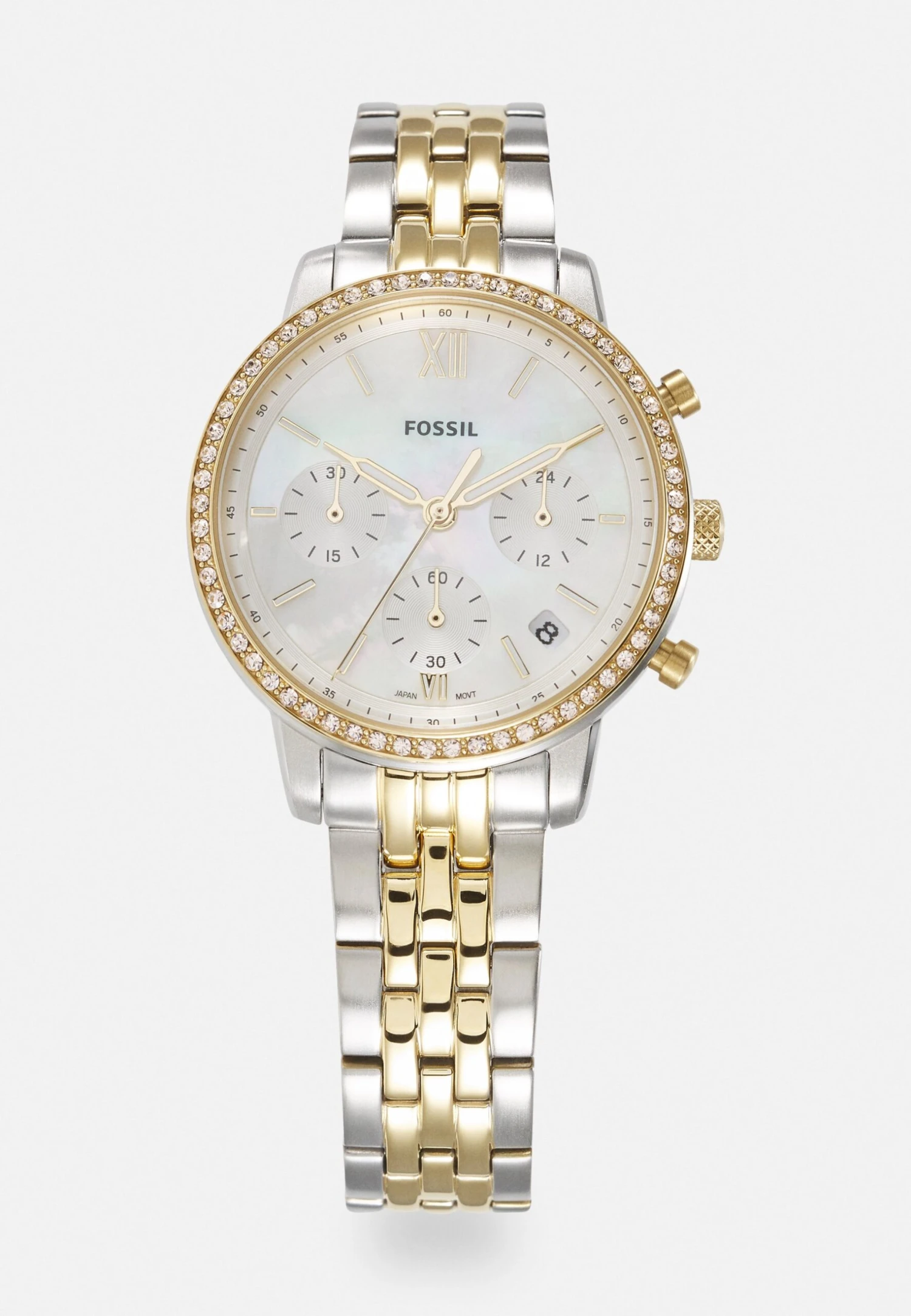 Fossil Neutra - Chronograaf - Silver-Coloured 1 Fossil Neutra - Chronograaf - Silver-Coloured