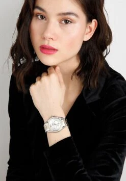 Fossil Riley - Horloge - Silver-Coloured/Gold-Coloured